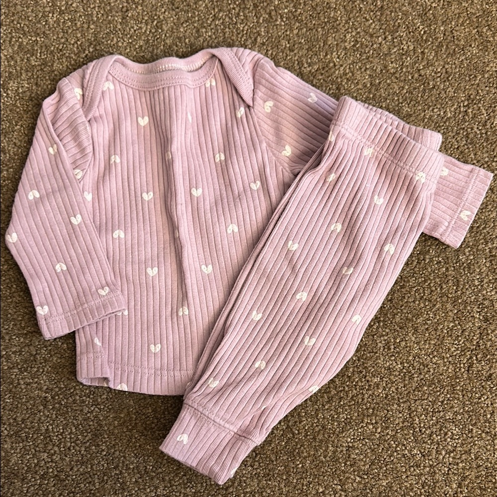 Cloud Island Pink and White Set